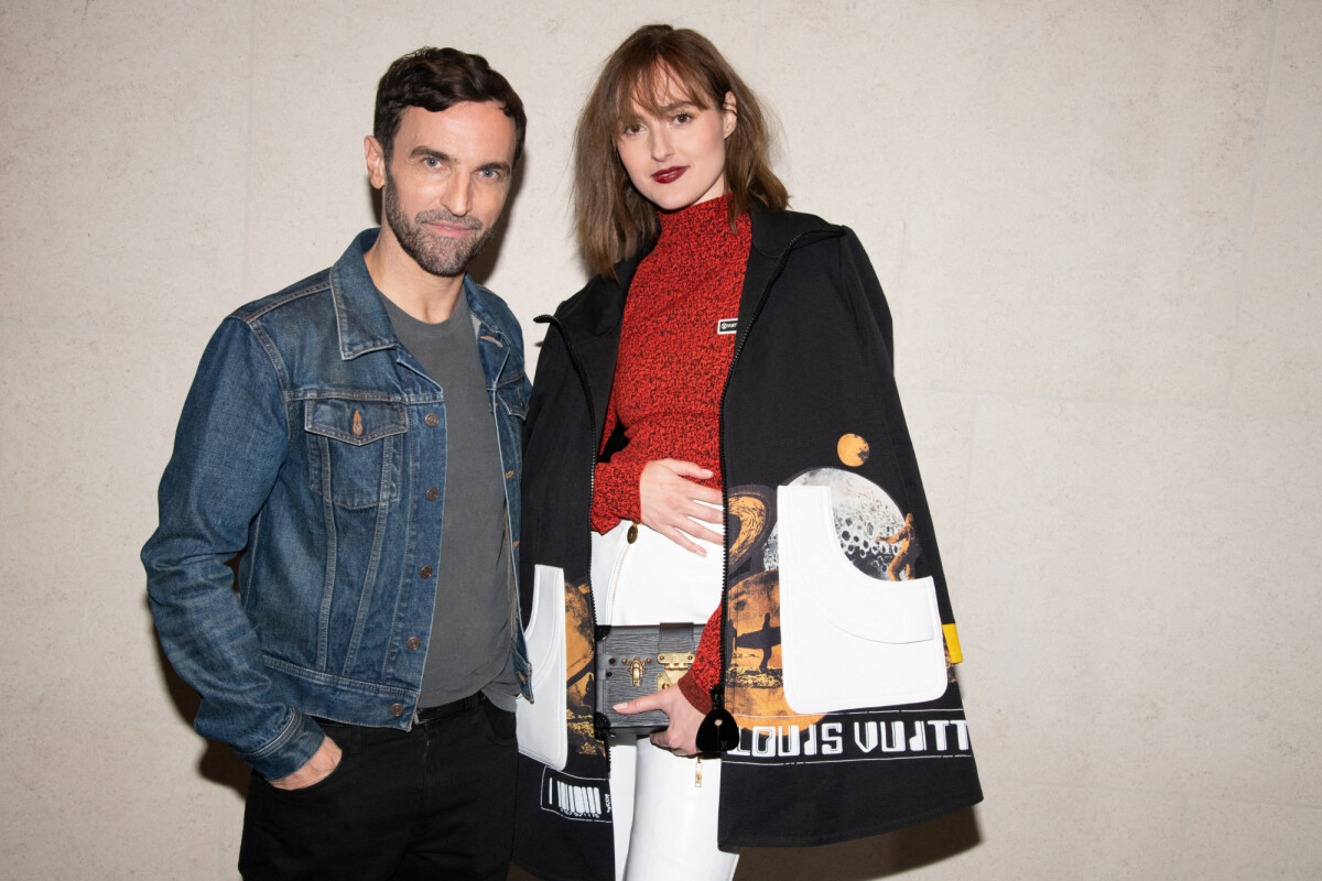 Vidéo : Nicolas Ghesquière et Renate Reinsve assistent au cocktail post