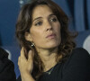 Laurie Cholewa et son mari Greg Levy - People au match de football ligue 1 Uber Eats PSG - Montpellier (2-0) au Parc des Princes à Paris