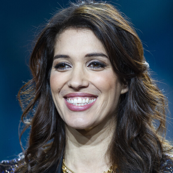 Exclusif - Laurie Cholewa lors de la 26ème cérémonie des Lumières de la presse internationale 2021, présenté par L.Cholewa et L.Weil sur Canal+, dans les studios Canal+ à Boulogne-Billancourt, France, le 15 janvier 2021. © Moreau-Perusseau/Bestimage  Exclusif - For Germany Call For Price - Celebs during the 26th "Lumières 2021" ceremony at Canal+ studios in Boulogne-Billancourt, France, on January 15, 2021. 