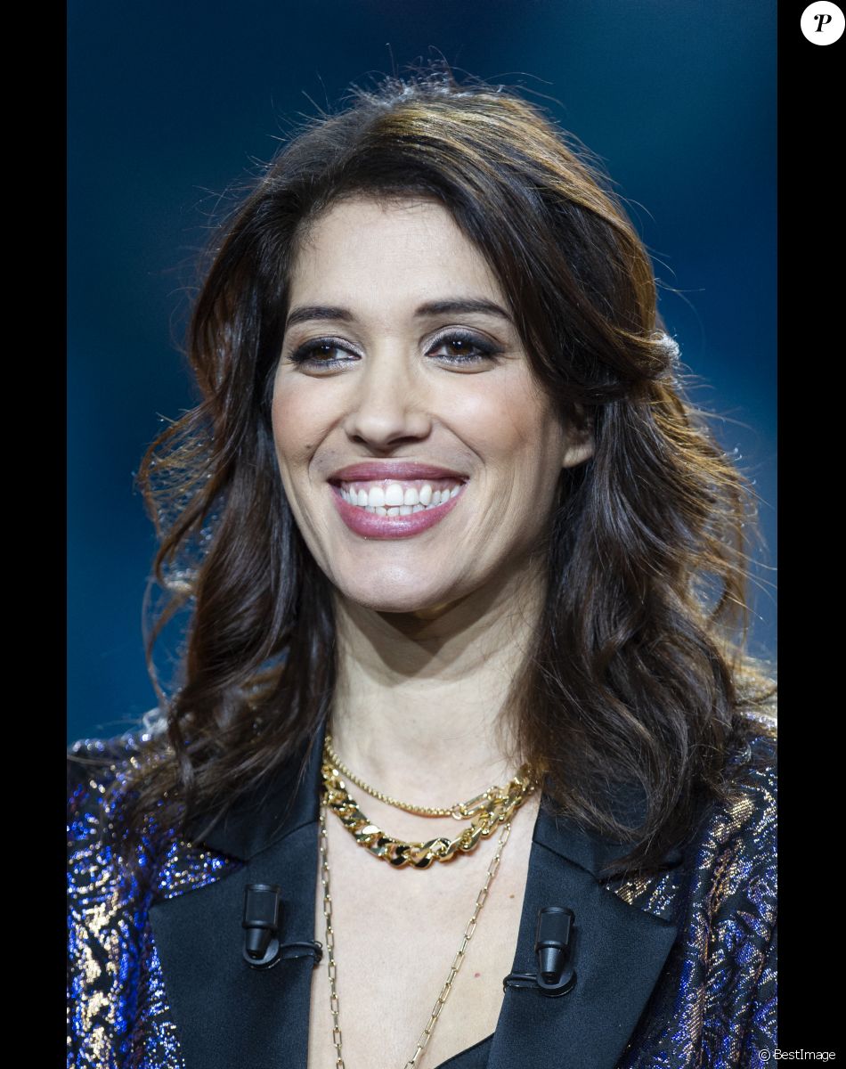 Exclusif - Laurie Cholewa lors de la 26ème cérémonie des Lumières de la presse internationale 2021, présenté par L.Cholewa et L.Weil sur Canal+, dans les studios Canal+ à Boulogne-Billancourt, France, le 15 janvier 2021. © Moreau-Perusseau/Bestimage Exclusif - For Germany Call For Price - Celebs during the 26th "Lumières 2021" ceremony at Canal+ studios in Boulogne-Billancourt, France, on January 15, 2021.