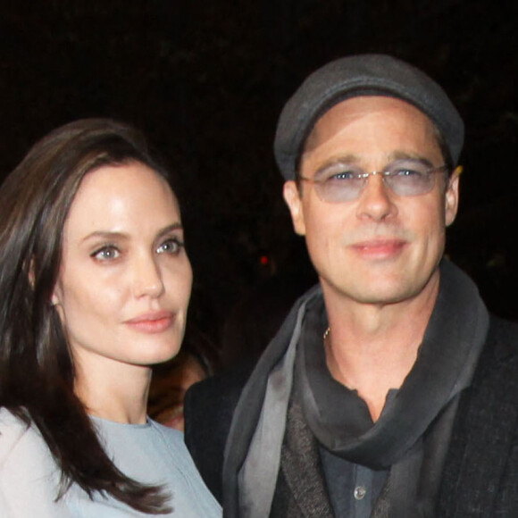 Angelina Jolie et son mari Brad Pitt à la première du film 'By The Sea' réalisé par Angelina à New York, le 3 novembre 2015