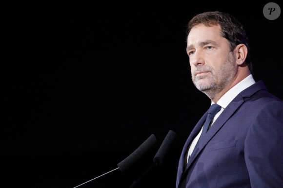 Christophe Castaner, président du groupe La Republique En Marche lors de la journée des parlementaires de La République En Marche à Angers, France, le 7 septembre 2021. © Laetitia Notarianni/Bestimage