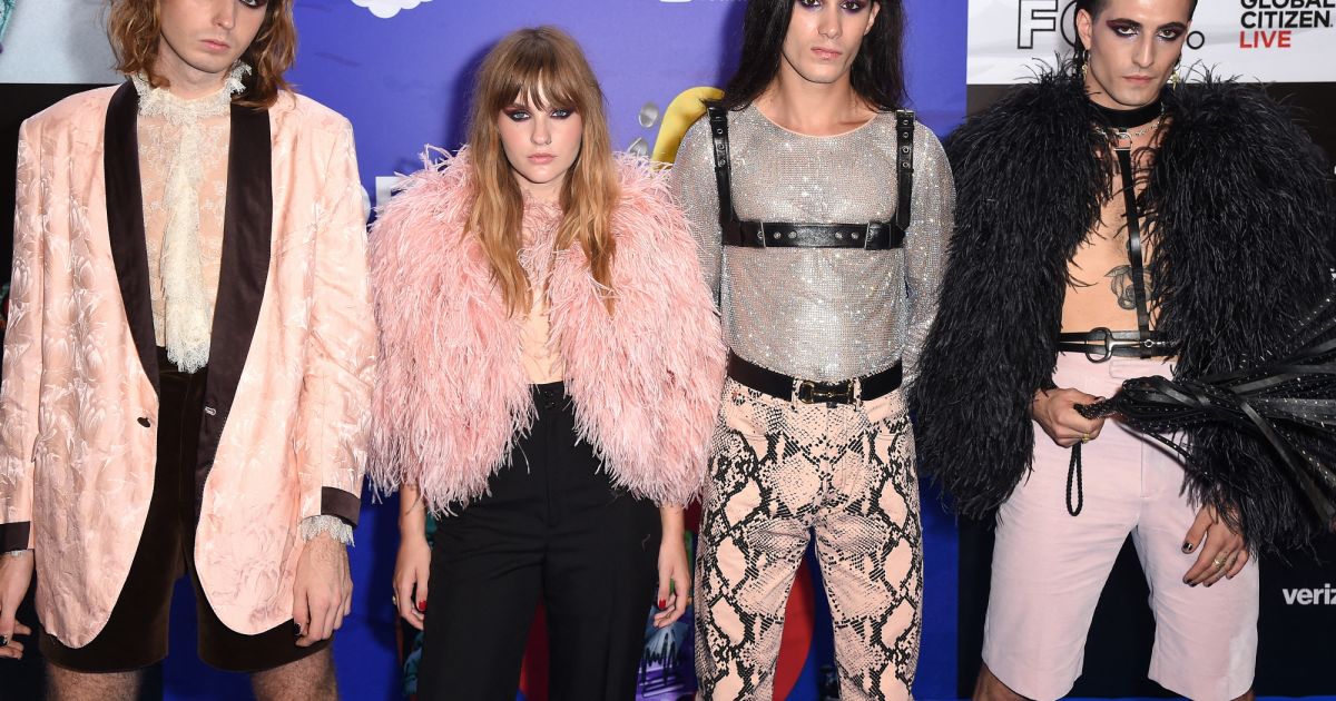 Maneskin - Concert Global Citizen Live à Paris le 25 septembre 2021 -  Purepeople