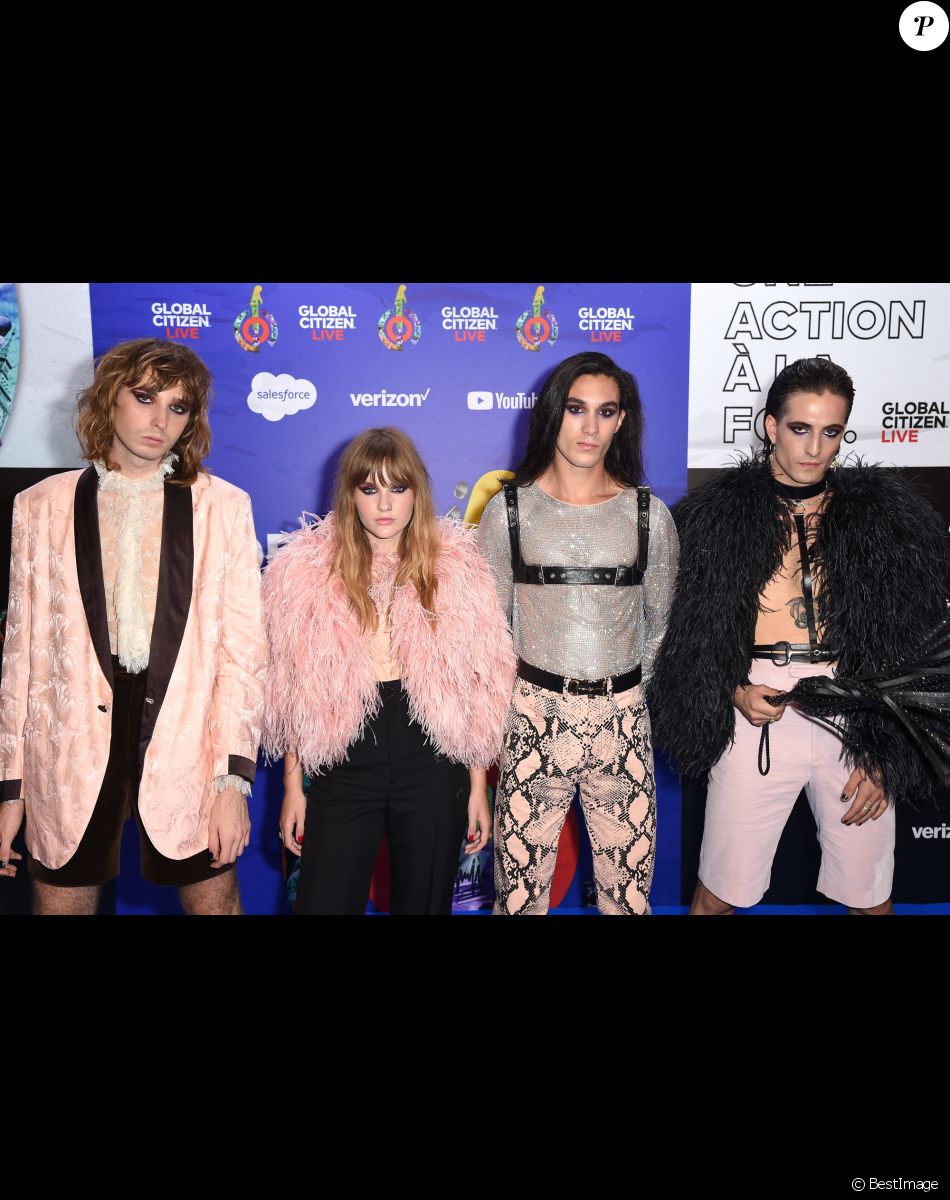 Maneskin - Concert Global Citizen Live à Paris le 25 septembre 2021