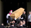 Arrivées aux obsèques de Bernard Tapie en la cathédrale de la Major à Marseille le 8 octobre 2021. © Jacovides / Santini / Bestimage 