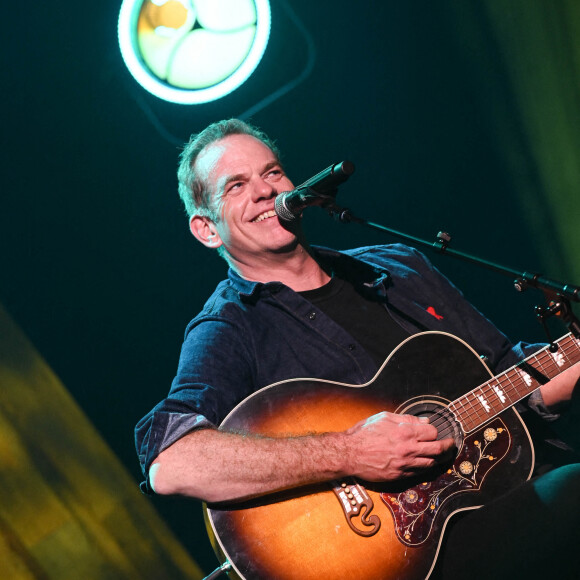 Exclusif - Le chanteur québécois Garou à la Salle Pleyel à Paris, France, le 7 octobre 2021. © Coadic Guirec/Bestimage 