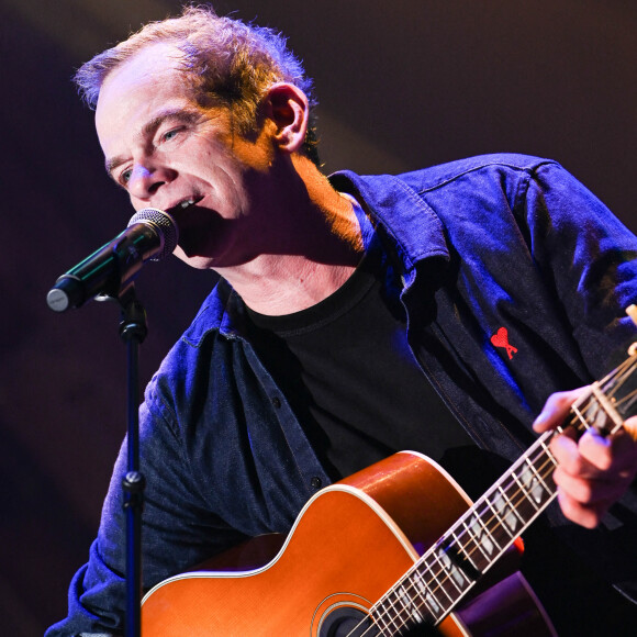 Exclusif - Le chanteur québécois Garou à la Salle Pleyel à Paris, France, le 7 octobre 2021. © Coadic Guirec/Bestimage 