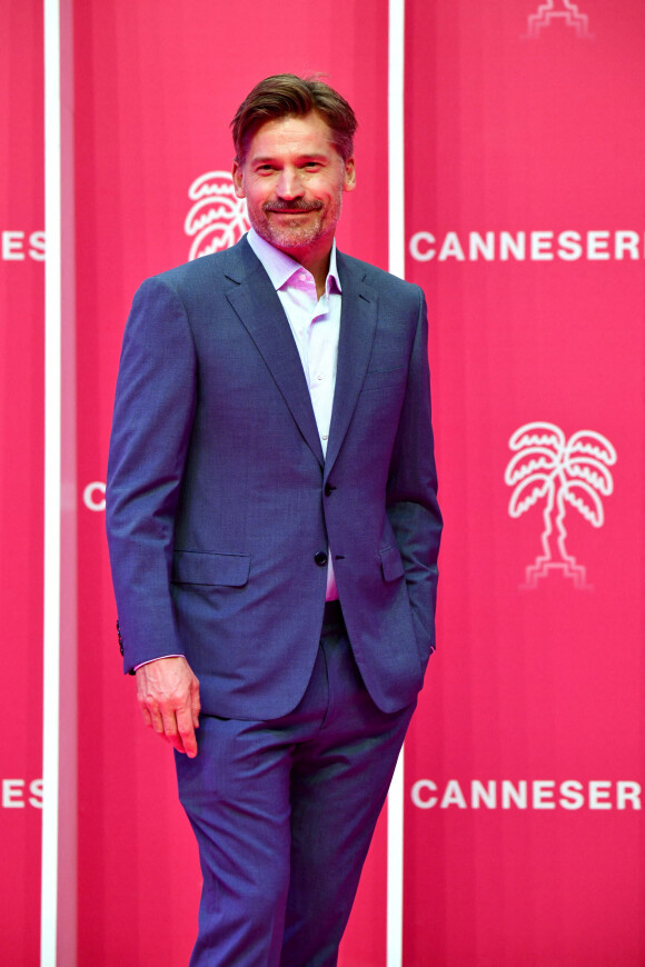 Nikolaj Coster-Waldau, le président du Jury, - Soirée d'ouverture du 4 ème Canneseries au Palais des Festivals à Cannes, le 8 octobre 2021. © Bruno Bebert / Bestimage
