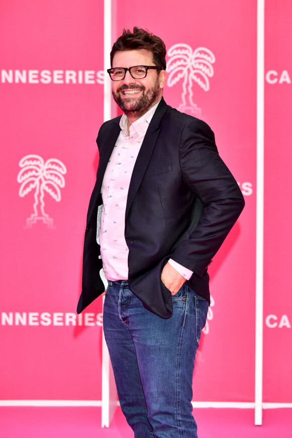Omar Mebrouk - Soirée d'ouverture du 4 ème Canneseries au Palais des Festivals à Cannes, le 8 octobre 2021. © Bruno Bebert / Bestimage