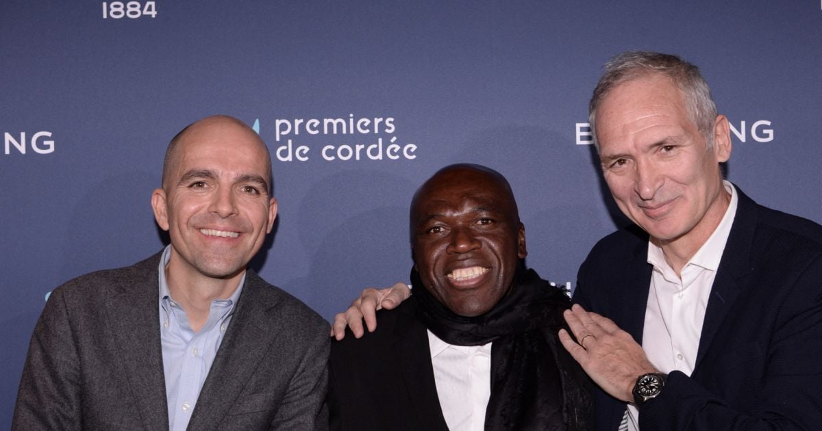 Exclusif Edouard d'Arbaumont PDG Breitling Europe, Wilfried Mbappé et Christian Jeanpierre