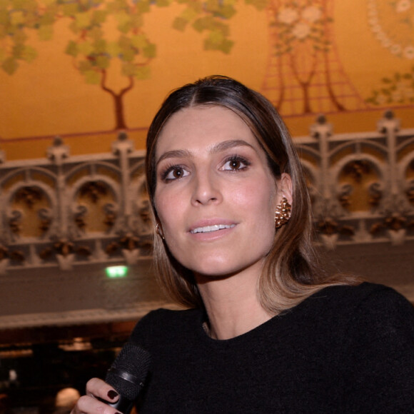 Exclusif - Laury Thilleman - Dîner de charité Breitling pour l'association "Premiers de cordée" à la Samaritaine à Paris le 8 octobre 2021. © Rachid Bellak / Bestimage