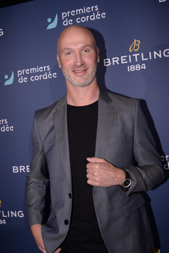 Exclusif - Thierry Omeyer - Dîner de charité Breitling pour l'association "Premiers de cordée" à la Samaritaine à Paris le 8 octobre 2021. © Rachid Bellak / Bestimage