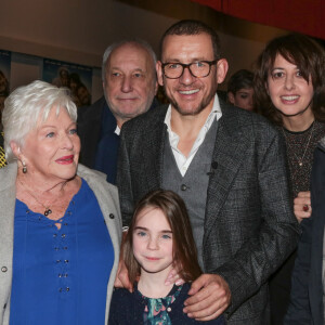 Laurence Arné, Line Renaud, François Berléand, Dany Boon, Juliane Lepoureau, Valérie Bonneton, Guy Lecluyse - Avant-première du film "La ch'tite famille" au Kinepolis de Lomme près de Lille le 5 janvier 2018. © Stéphane Vansteenkiste/Bestimage