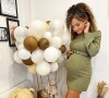 Anaïs Grangerac, enceinte de son premier enfant sur Instagram.