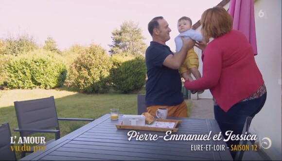 Pierre-Emmanuel de "L'amour est dans le pré" en couple avec Jessica et papa d'un petit garçon de 8 mois prénommé Adrien