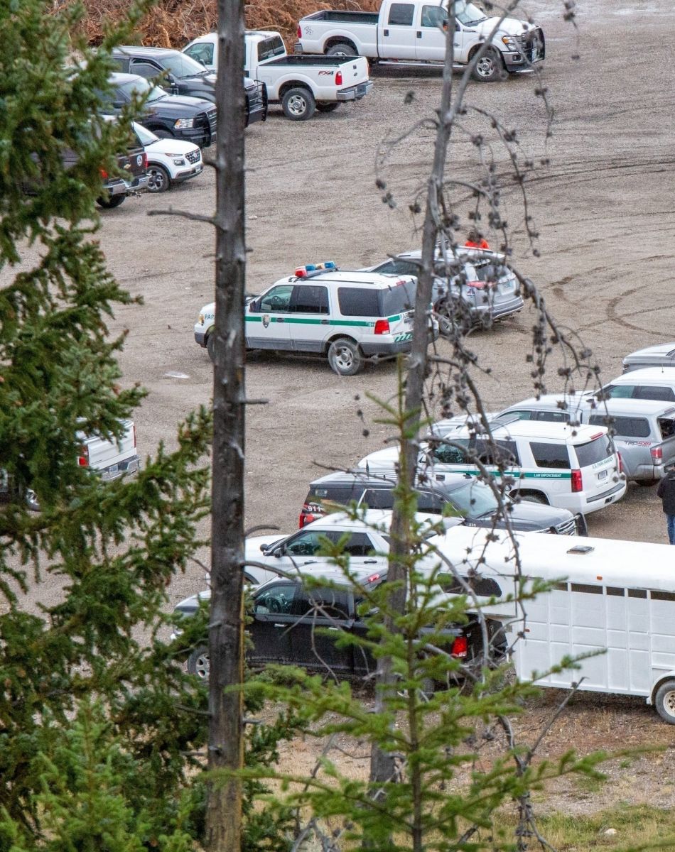 Le FBI poursuit ses investigations dans la zone de Spread Creek où le corps de Gabby (Gabrielle) Petito a été retrouvé à Moran, Wyoming le 19 septembre 2021.