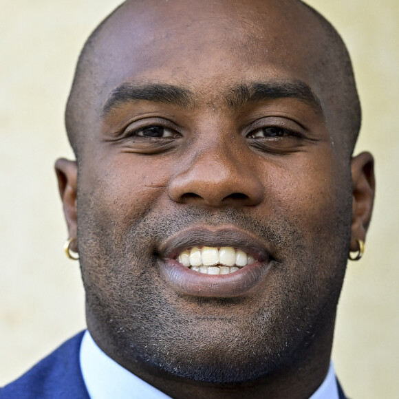 Teddy Riner - Cérémonie des médaillés olympiques et paralympiques des Jeux de Tokyo au Palais de l'Elysée à Paris le 13 septembre 2021. © JB Autissier/Panoramic/Bestimage