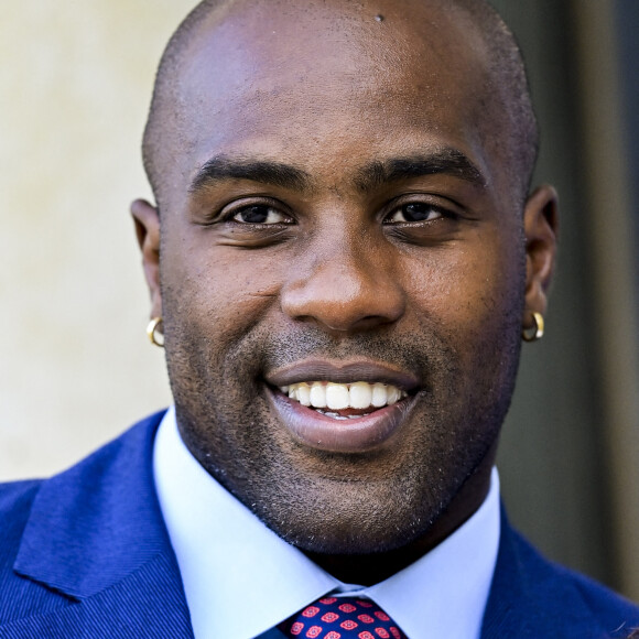 Teddy Riner - Cérémonie des médaillés olympiques et paralympiques des Jeux de Tokyo au Palais de l'Elysée à Paris le 13 septembre 2021. © JB Autissier/Panoramic/Bestimage