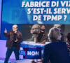 Exclusif - Fabrice Di Vizio - TPMP (Touche Pas à Mon Poste) présenté par Cyril Hanouna, diffusée en direct le 21 Septembre 2021 sur C8 - Paris le 21 Septembre 2021