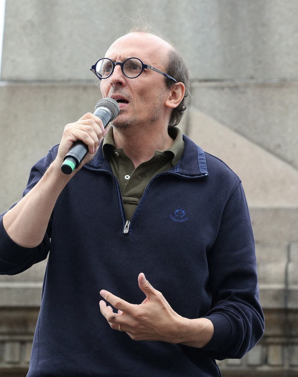 Fabrice Di Vizio - Manifestation "anti-pass sanitaire" à Paris.