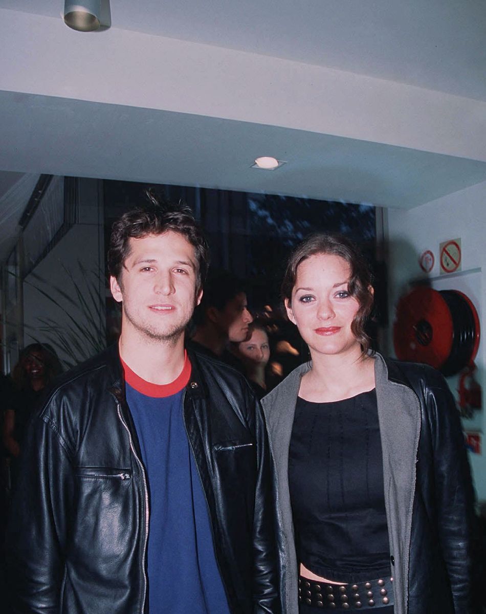Guillaume Canet et Marion Cotillard - Ouverture de la boutique Celio aux Champs-Elysées.