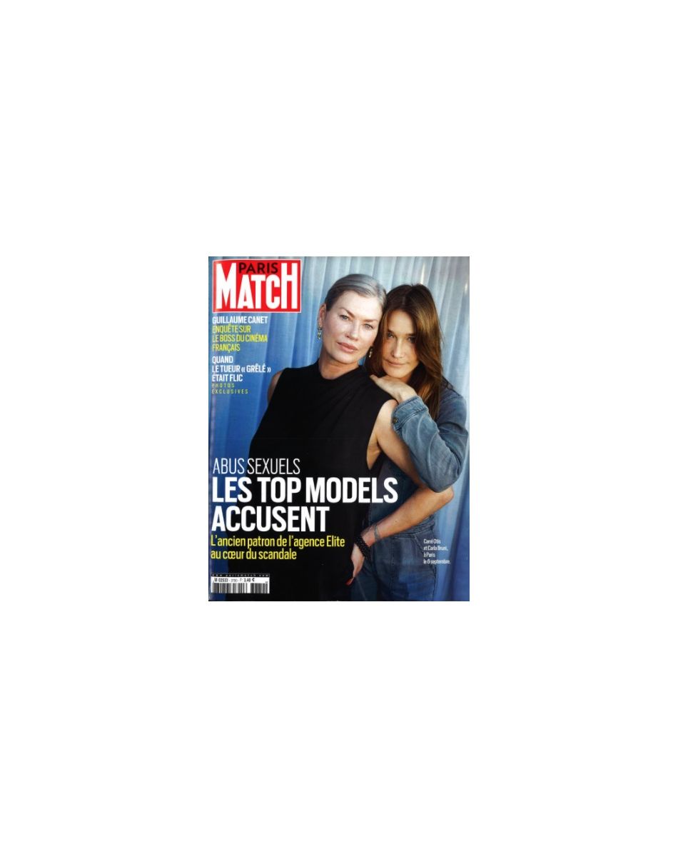 Retrouvez l'interview de Guillaume Canet dans le magazine Paris Match du 14 octobre 2021.