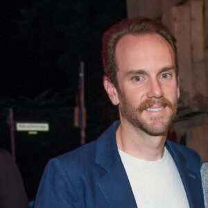 Lily Collins et son mari Charlie McDowell - Arrivées au dîner de lancement de la collection Clash de Cartier au Boros bunker à Berlin le 21 septembre 2021. 