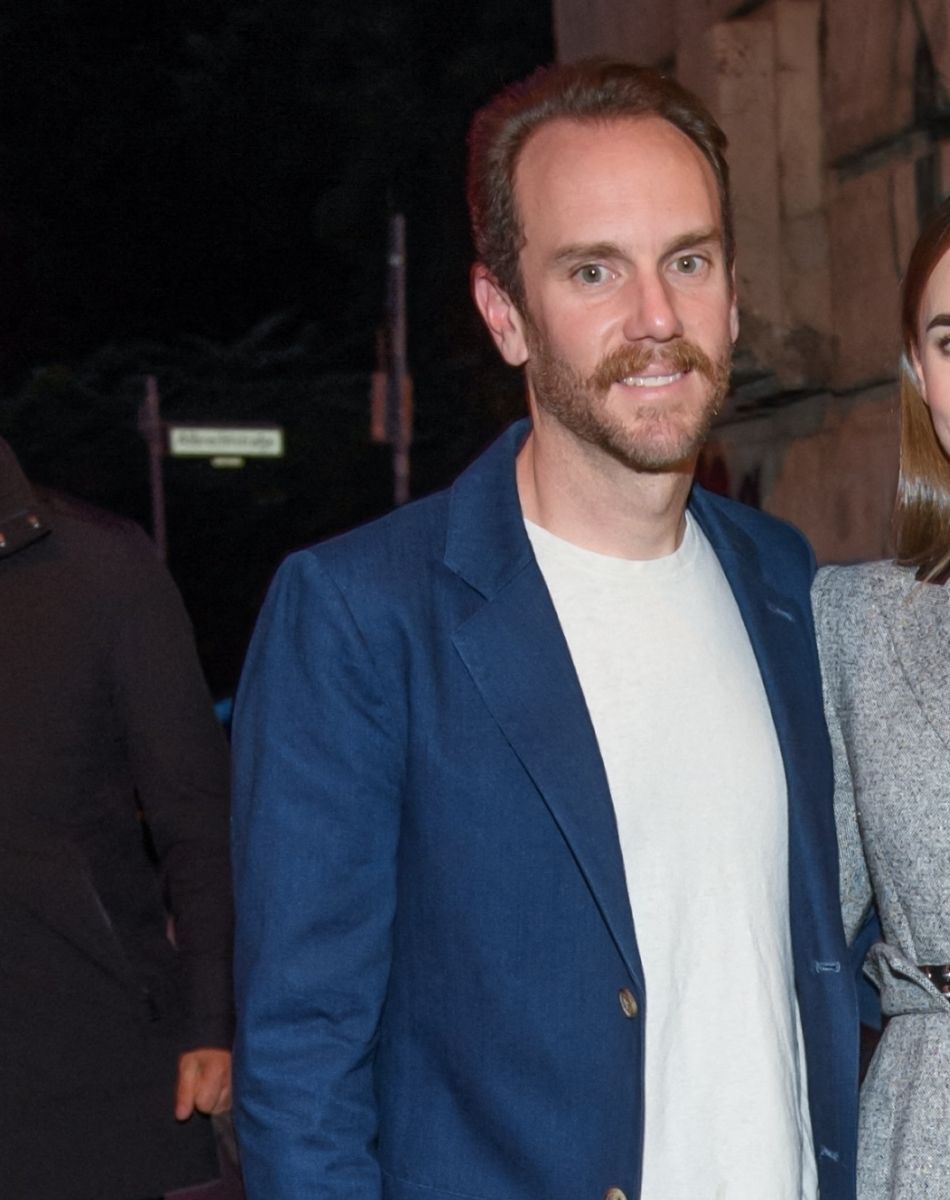 Lily Collins et son mari Charlie McDowell - Arrivées au dîner de lancement de la collection Clash de Cartier au Boros bunker à Berlin le 21 septembre 2021.