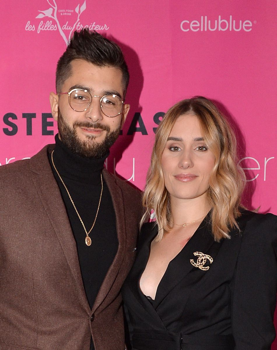 Exclusif - Benoît Assadi et sa femme Jesta Hillmann Assadi (Koh-Lanta) - Soirée "Masterclass - Les secrets du métier d'influenceur" à Paris, le 9 décembre 2019. © Veeren/Bestimage