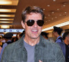 Tom Cruise arrive à l'aéroport de Tokyo, le 17 juillet 2018.