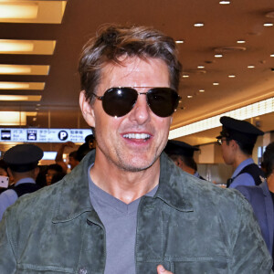 Tom Cruise arrive à l'aéroport de Tokyo, le 17 juillet 2018.