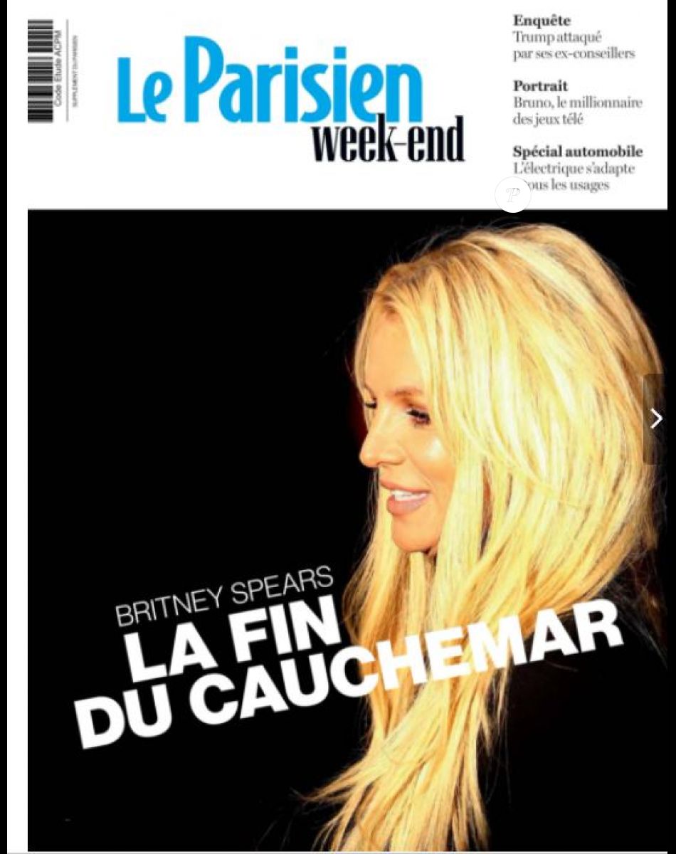 Couverture du magazine "Parisien Week-End" du 15 octobre 2021