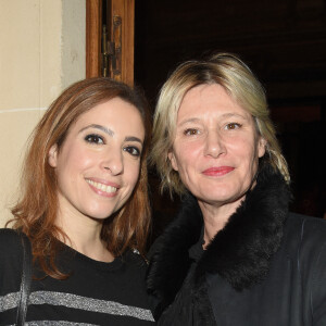 Léa Salamé et Maïtena Biraben - Soirée de remise du Prix Philippe Caloni 2018 à la Scam à Paris le 19 février 2019. © Coadic Guirec/Bestimage