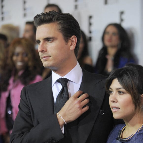 Scott Disick et Kourtney Kardashian - Soiree "E Pop of Culture" a New York. Le 22 avril 2013v