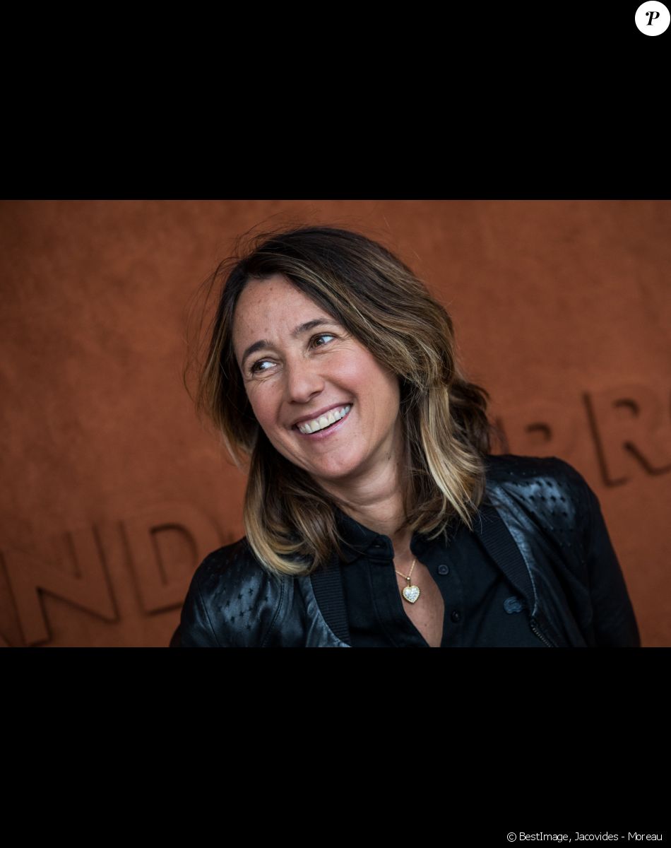 Alexia Laroche-Joubert - People au village pour la finale hommes lors des internationaux de France de tennis de Roland Garros 2019 à Paris le 9 juin 2019. © Jacovides - Moreau / Bestimage