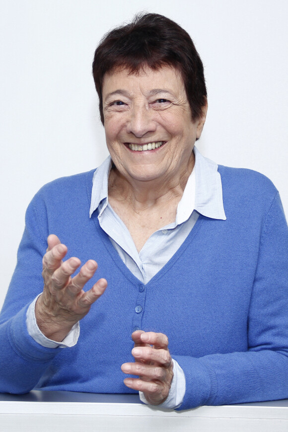 Exclusif - Arlette Laguiller, portrait, à Paris le 27 mai 2014. 