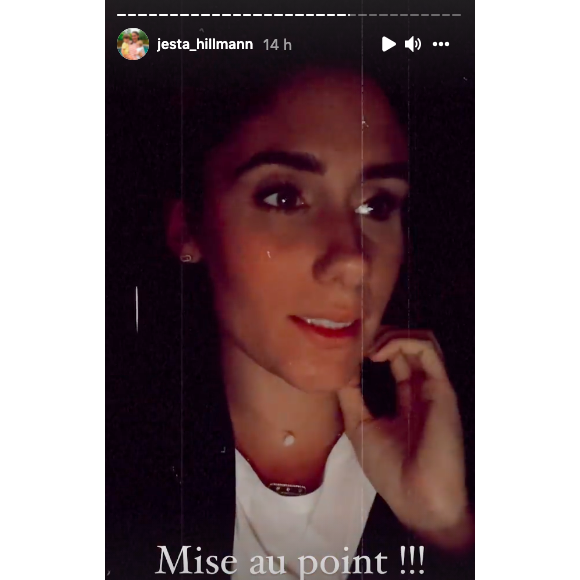 Jesta Hillmann fait une mise au point sur les rumeurs autour d'une nouvelle grossesse et d'une rupture avec son mari Benoît Assadi - Instagram
