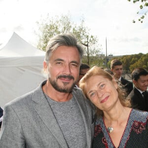 Exclusif - Olivier Minne et Sonia Dubois - Inauguration du Village de la Gastronomie à Paris le 21 septembre 2018. © JLPPA / Bestimage