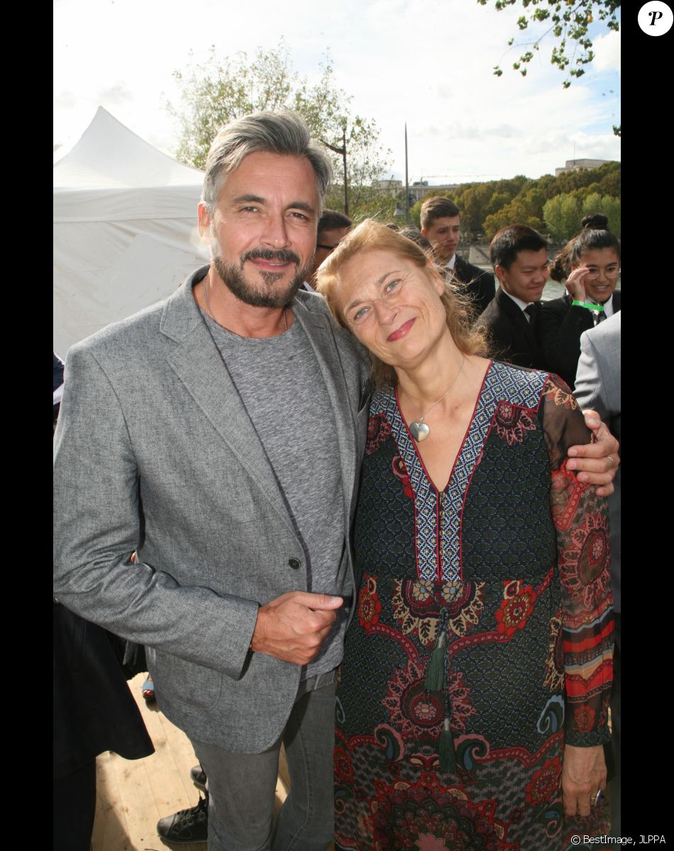 Exclusif - Olivier Minne et Sonia Dubois - Inauguration du Village de la Gastronomie à Paris le 21 septembre 2018. © JLPPA / Bestimage