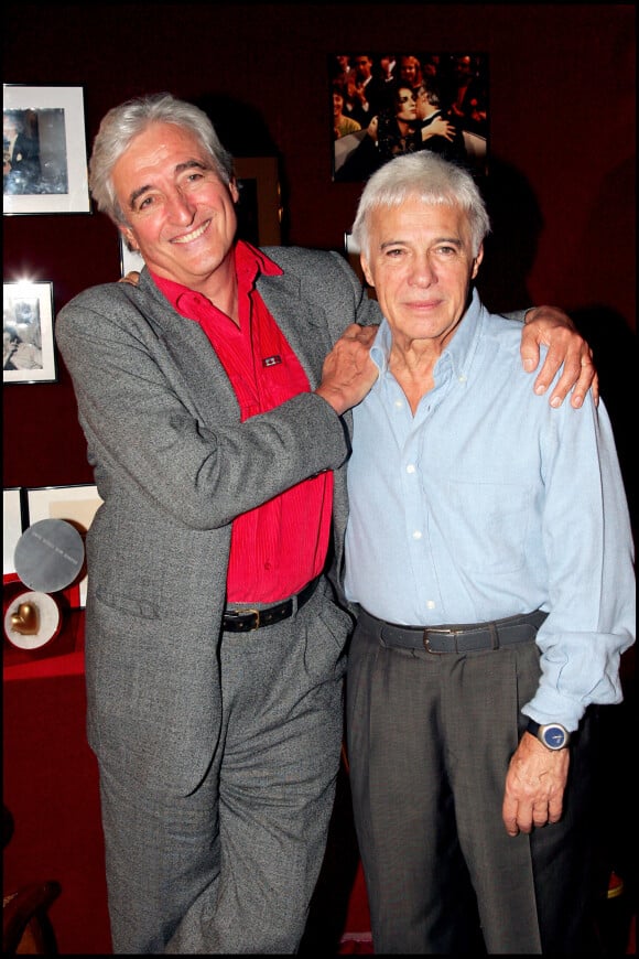 Jean-Loup Dabadie et Guy Bedos en novembre 2006.