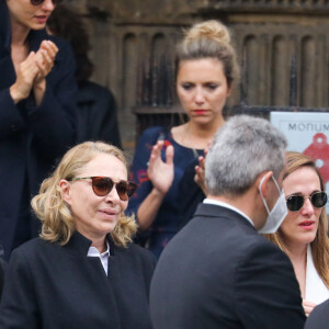 Nicolas Bedos, Joëlle Bercot (femme de Guy Bedos), Victoria Bedos - Sorties - Hommage à Guy