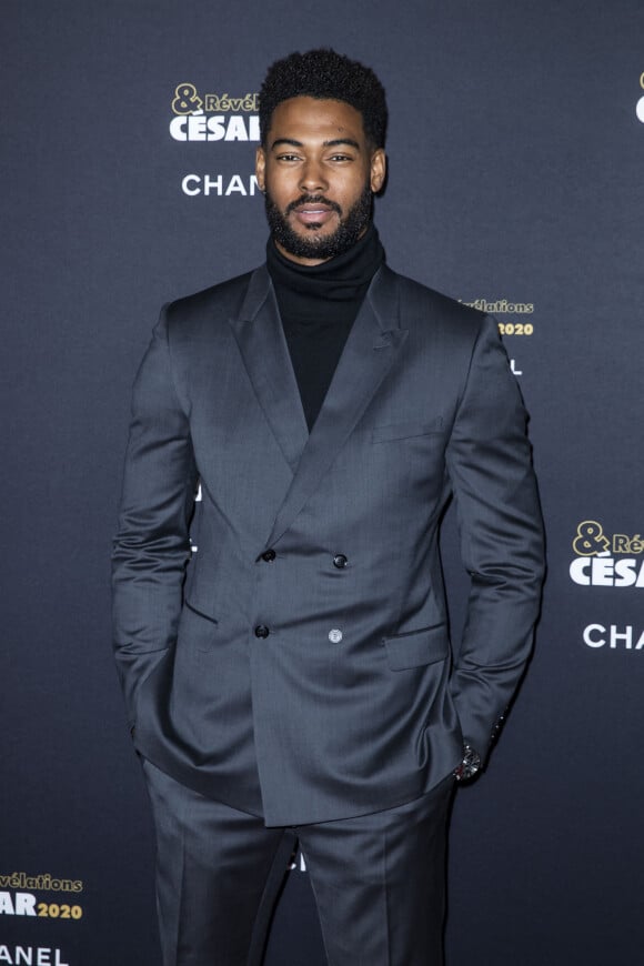 Djebril Zonga - Photocall du dîner Chanel des révélations César 2020 au Petit Palais à Paris, le 13 janvier 2020. © Olivier Borde/Bestimage