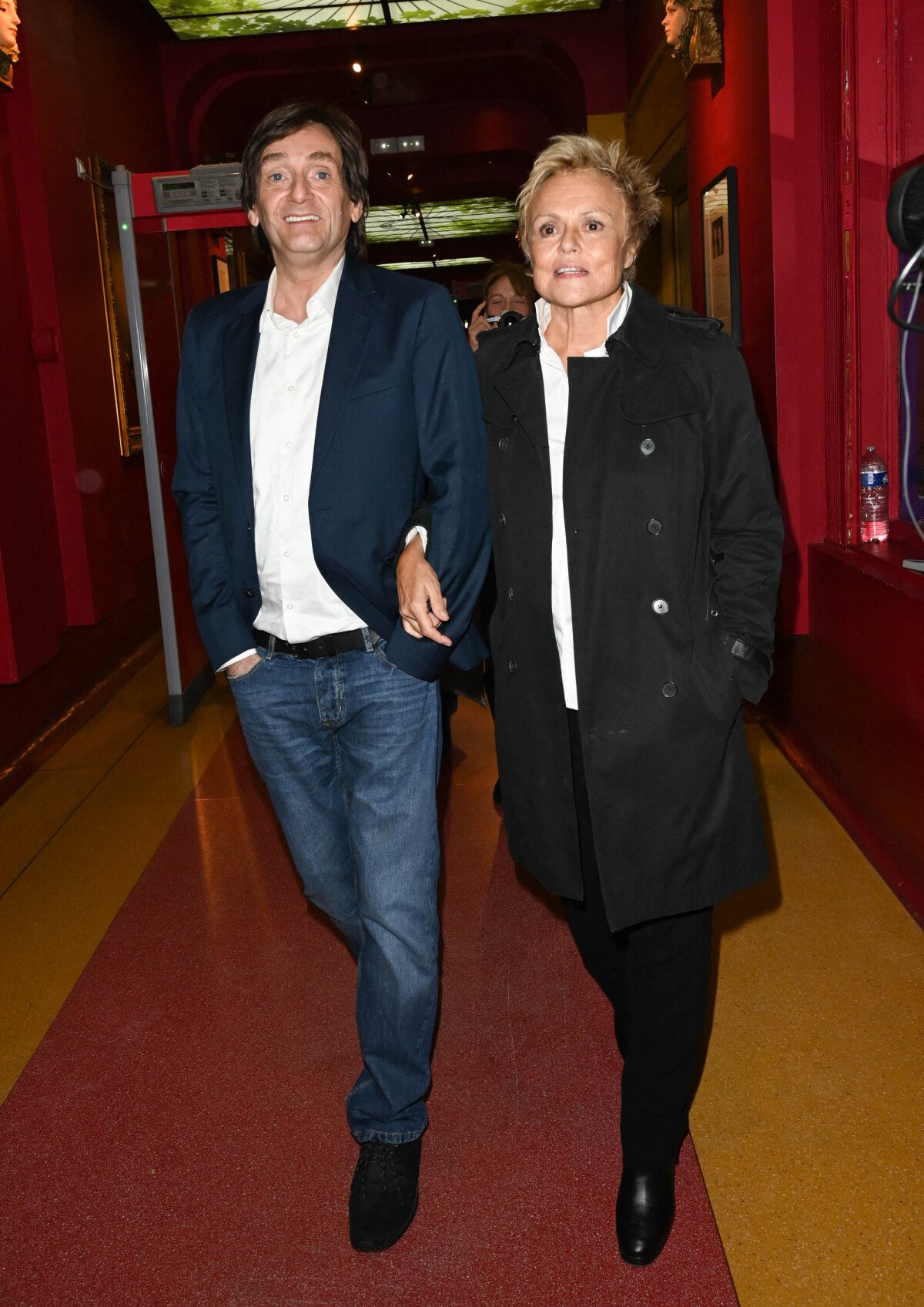 Photo : Pierre Palmade Et Muriel Robin - Inauguration De La Statue De ...