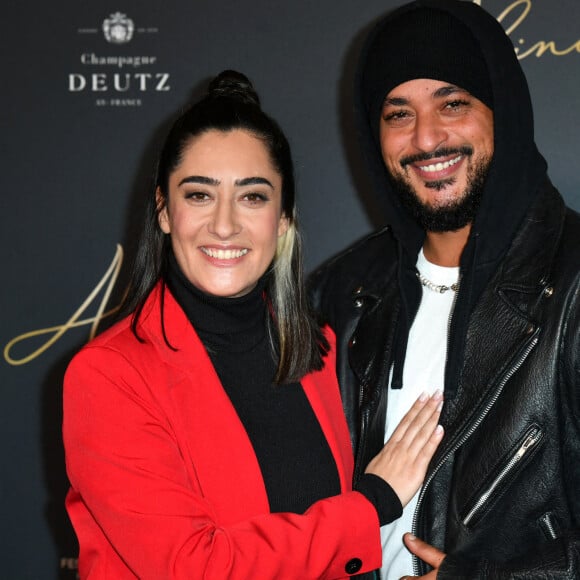 Victoria Sio et Slimane - Avant-Première du film "Aline" au Grand Rex à Paris le 25 octobre 2021. © Veeren/Bestimage