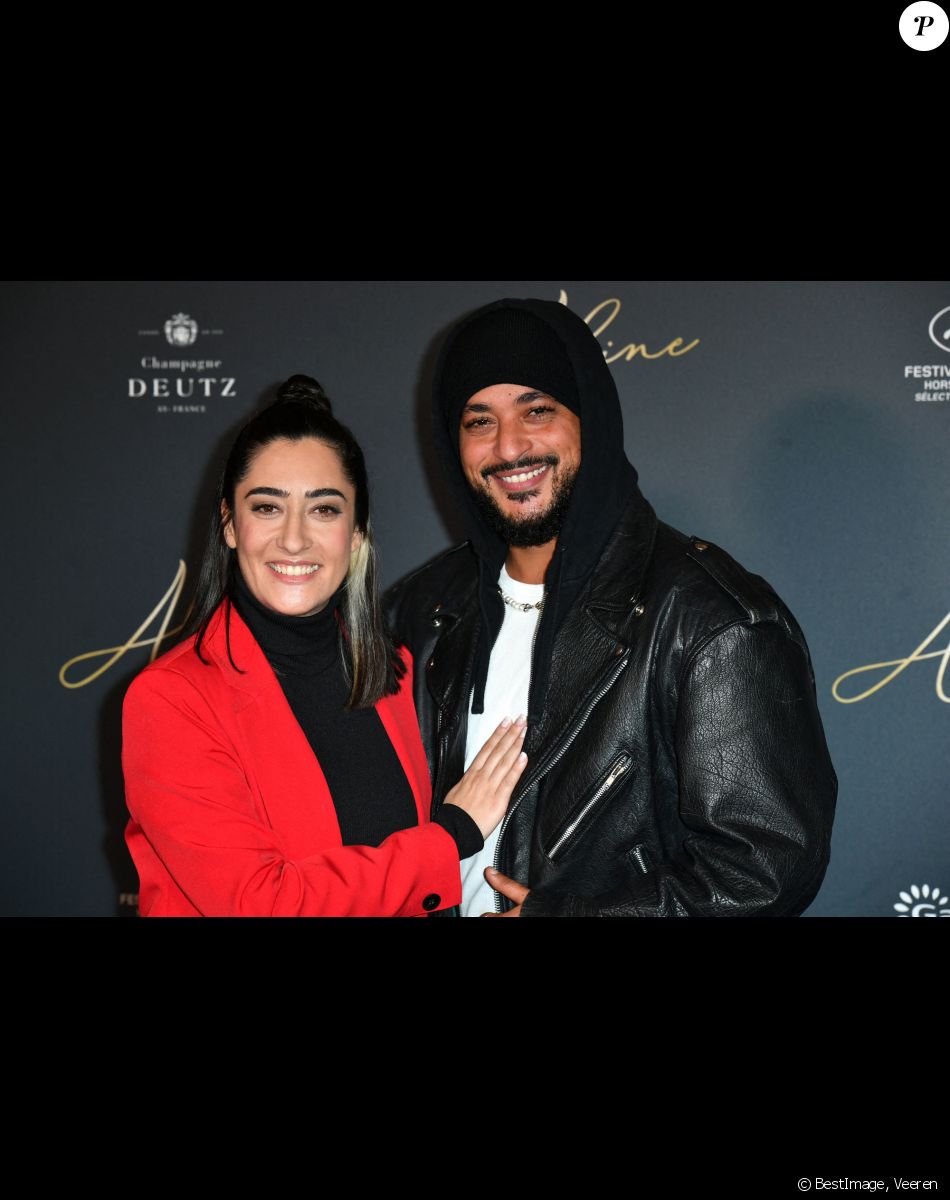 Victoria Sio et Slimane - Avant-Première du film "Aline" au Grand Rex à Paris le 25 octobre 2021. © Veeren/Bestimage