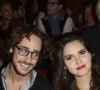 Thomas Hollande et Joyce Jonathan au concert de Celine Dion au POPB de Paris