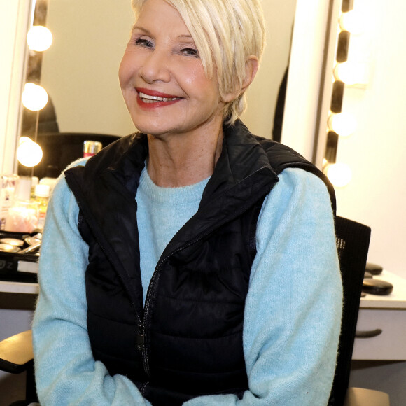 Exclusif - Portrait de Danièle Gilbert, lors de l'enregistrement de l'émission "L'Instant de Luxe". Le 7 octobre 2021 © Cédric Perrin / Bestimage 