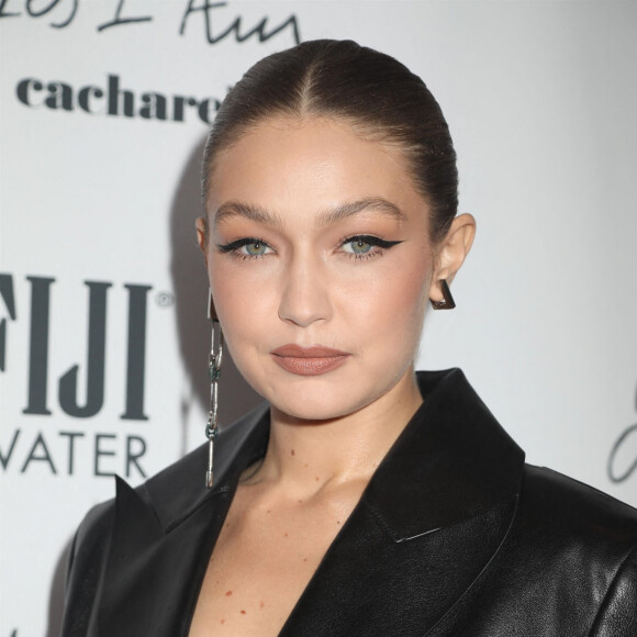 Gigi Hadid au photocall de la 8ème édition des "Fashion Media Awards" à New York, le 9 septembre 2021. 