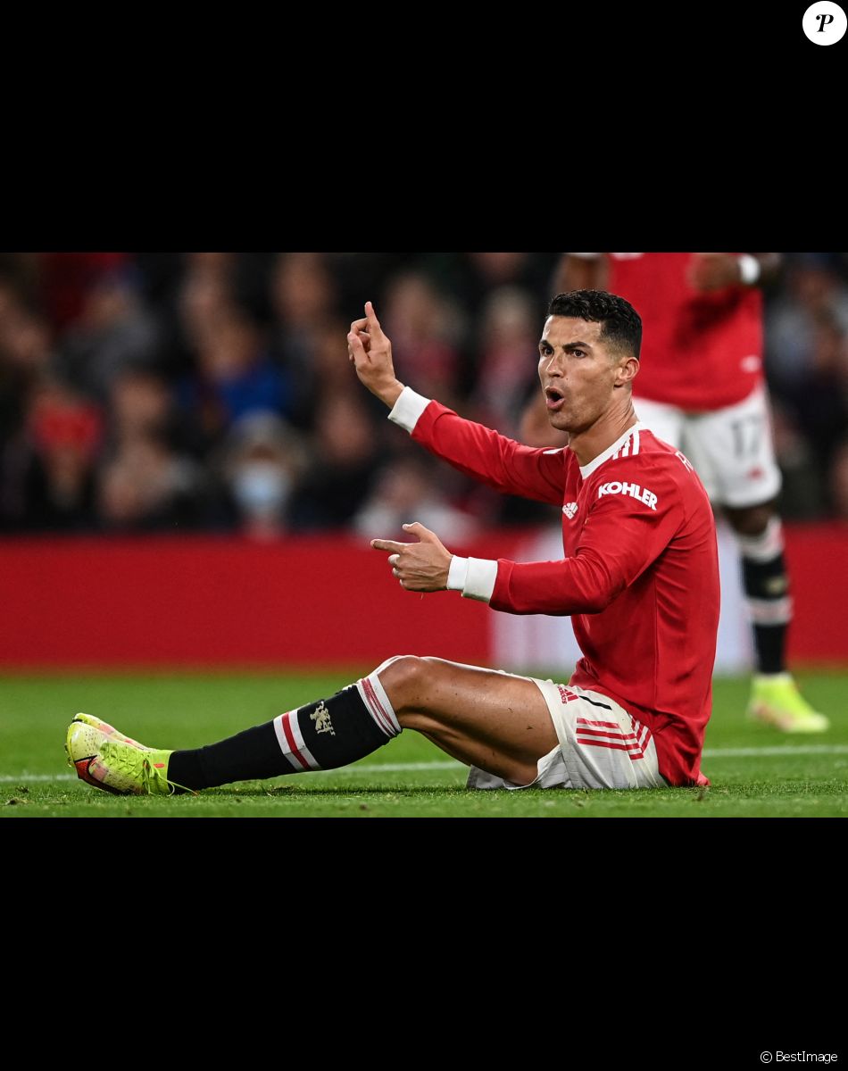 Cristiano Ronaldo - Match de Ligue Des Champions "Manchester United - Atalanta Bergame (3-2)" au stade Old Trafford à Manchester, le 20 octobre 2021.