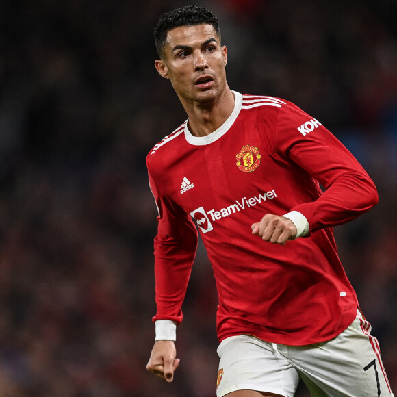 Cristiano Ronaldo - Match de Ligue Des Champions "Manchester United - Atalanta Bergame (3-2)" au stade Old Trafford à Manchester, le 20 octobre 2021.